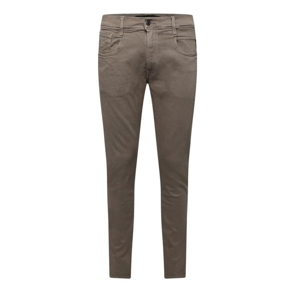 Replay Mens Anbass Slim Jeans / Beige